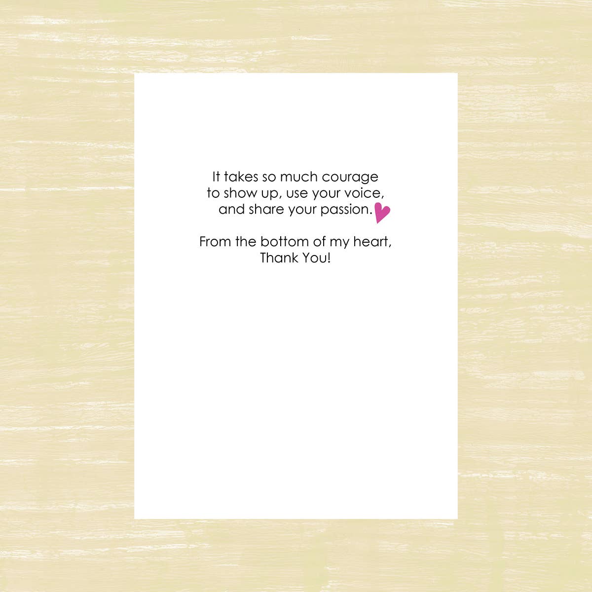 Kim Dettmer Art - Wholesale Thank You Card - Love the Activist in You Card – Bold & Empowering Design1