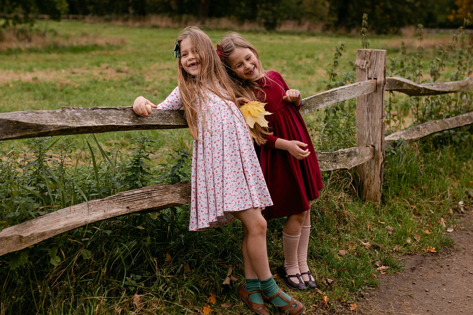 Floras – wholesale Dress – Kids – Twirl Dress - Mulberry9