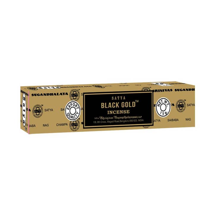 Ancientveda - Wholesale Incense - Black Gold (15 gms. / pack, 12 packs / box)0