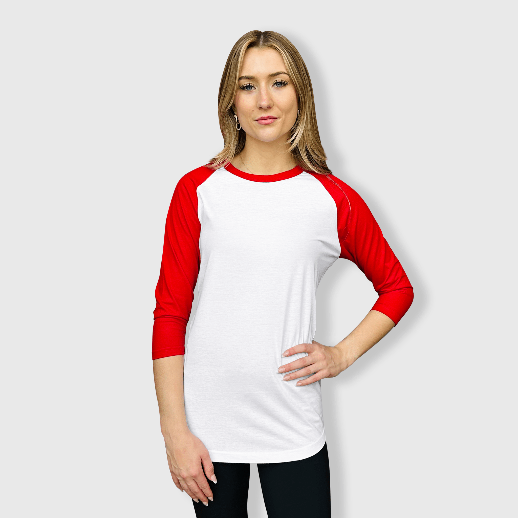 ILTEX Apparel - Vente T-shirt – femme - T-shirt de baseball adulte à manches raglan 3/4 - Plus de 35 couleurs33