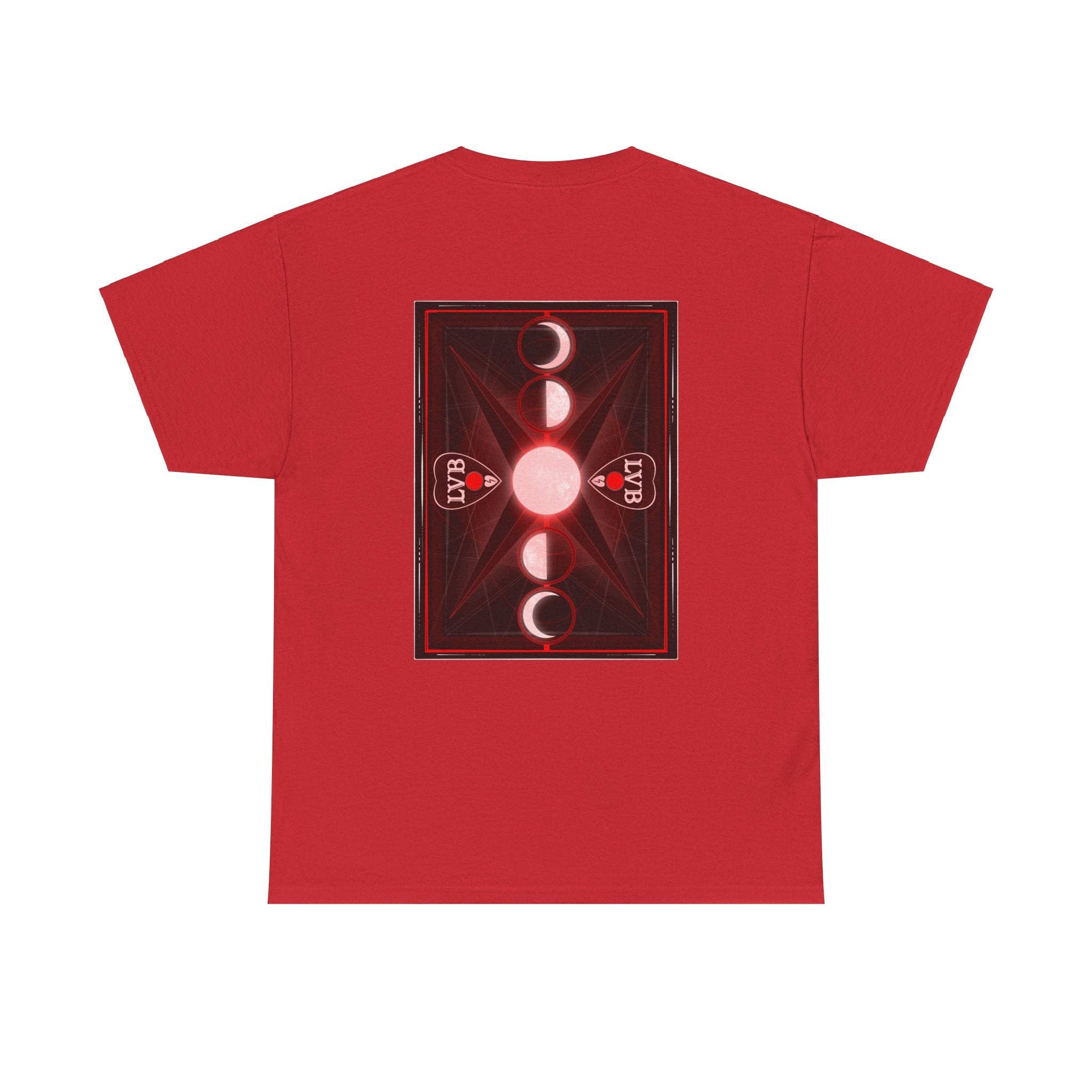 LVB Art - Wholesale T-Shirt (Graphic) - Unisex - Red Riding Hood Tarot  (Front & Back Print) Unisex Heavy Cotton Tee16