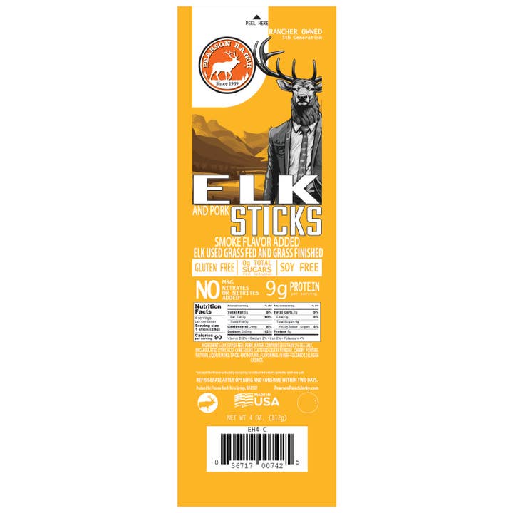 Pearson Ranch Elk & Bison Jerky - Wholesale Jerky - Elk Snack Stick Multi-Pack2
