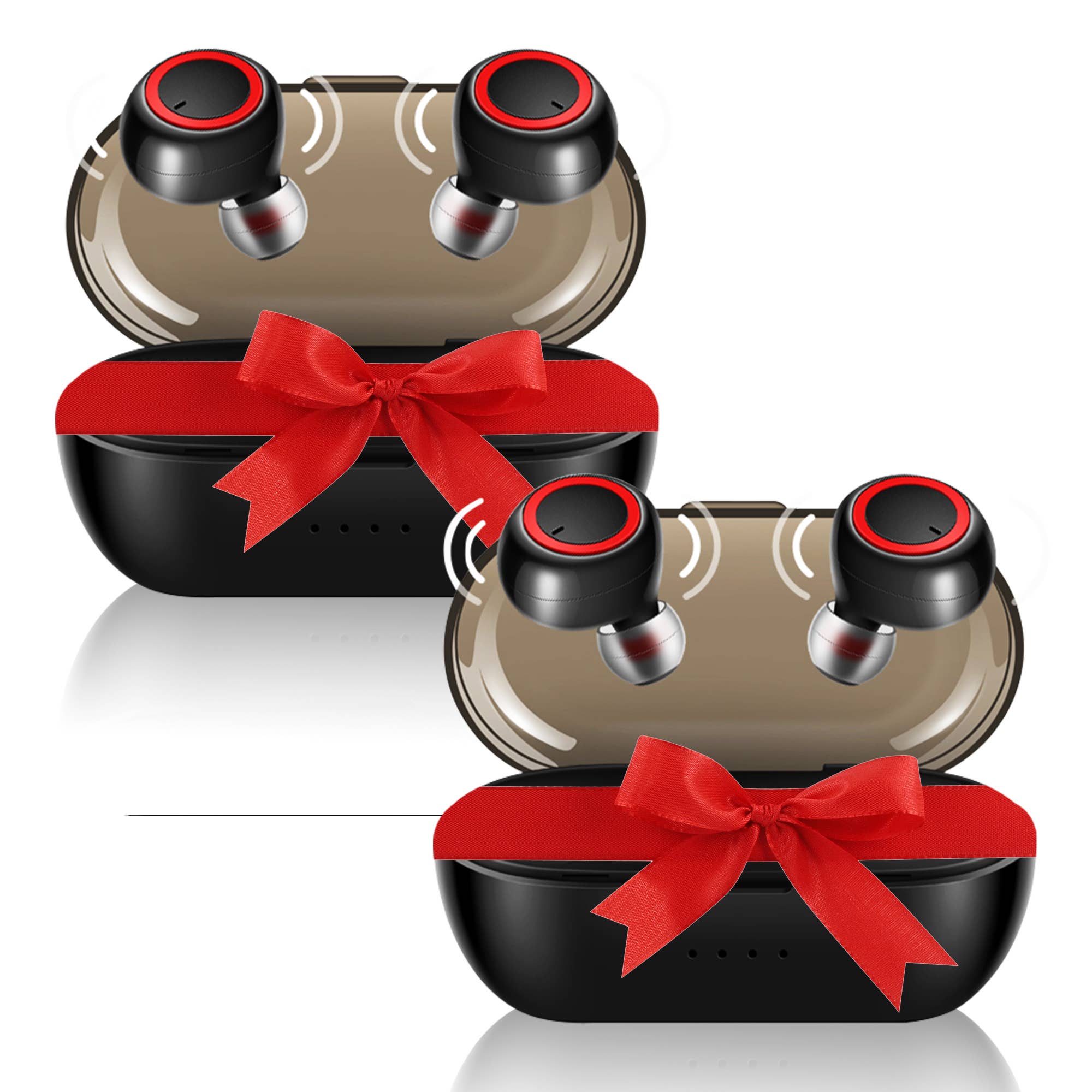 Wholesale 5Core Mini Wireless Bluetooth Earbuds Noise Cancelling for