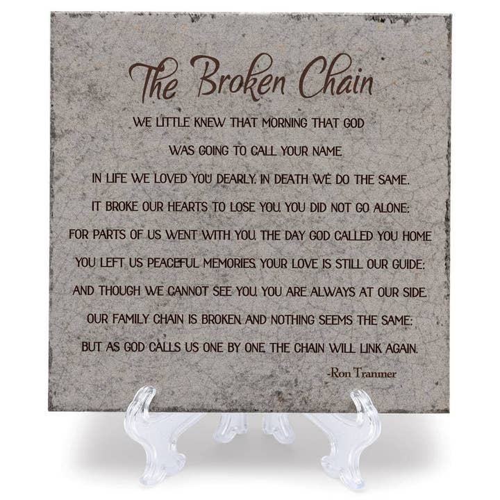 The Broken Chain Decorative Ceramic Tile and other Purchase Wholesale broken top. Free Returns & Net 60 Terms on Faire trending on Faire.
