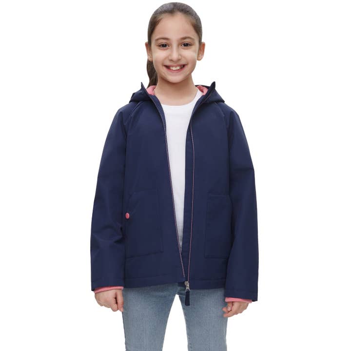 Rokka & Rolla - Wholesale Windbreaker - Kids - Girls' Ripstop Windbreaker Deluxe Jacket20