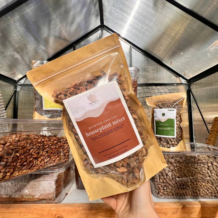 Simply Supplied Co – wholesale Jord för plantering/krukväxter – CoCo Coir Soil Mix Ins