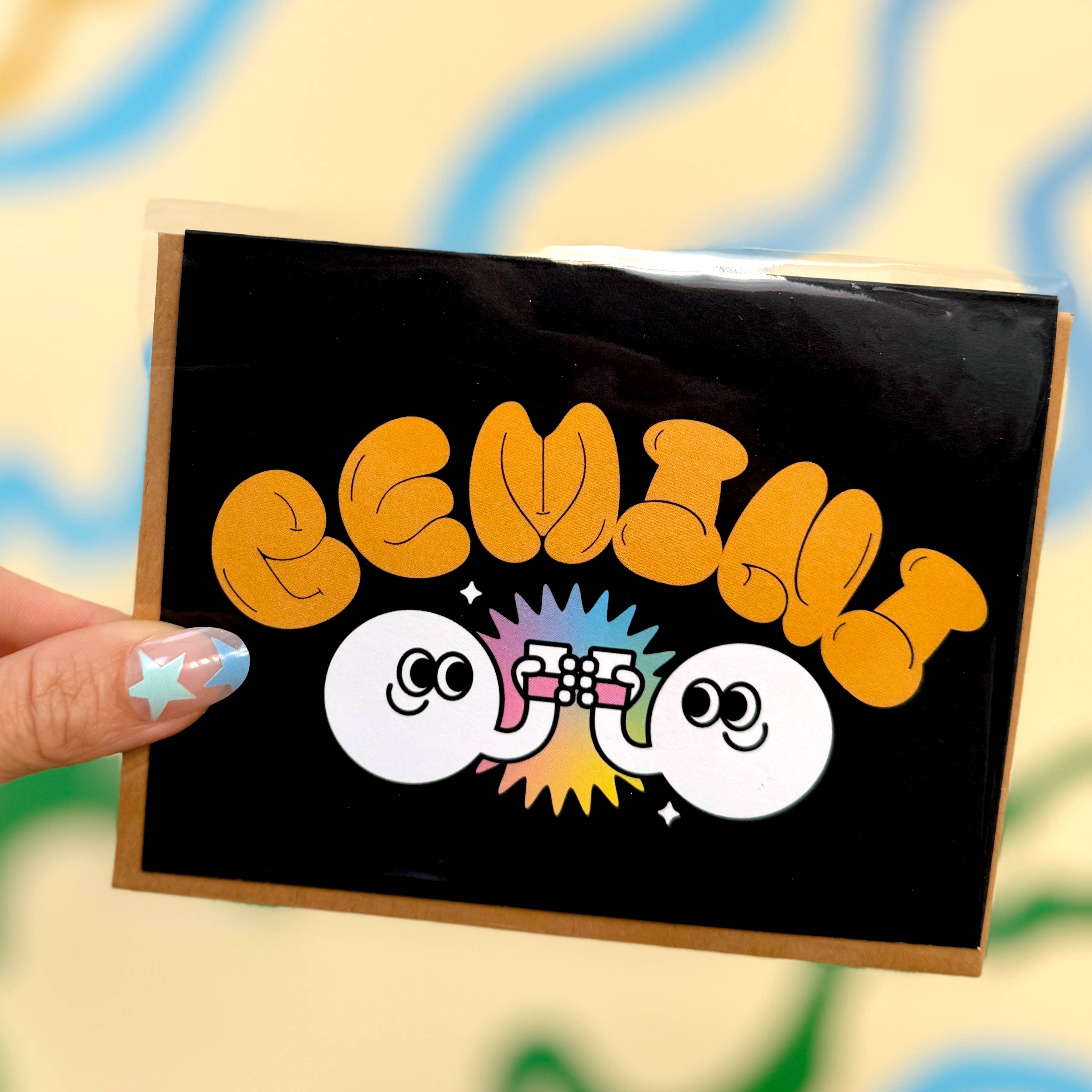 Charley Taylor Art - Wholesale Birthday Card - Gemini Zodiac Sign Birthday Card Astrology Blank Inside8