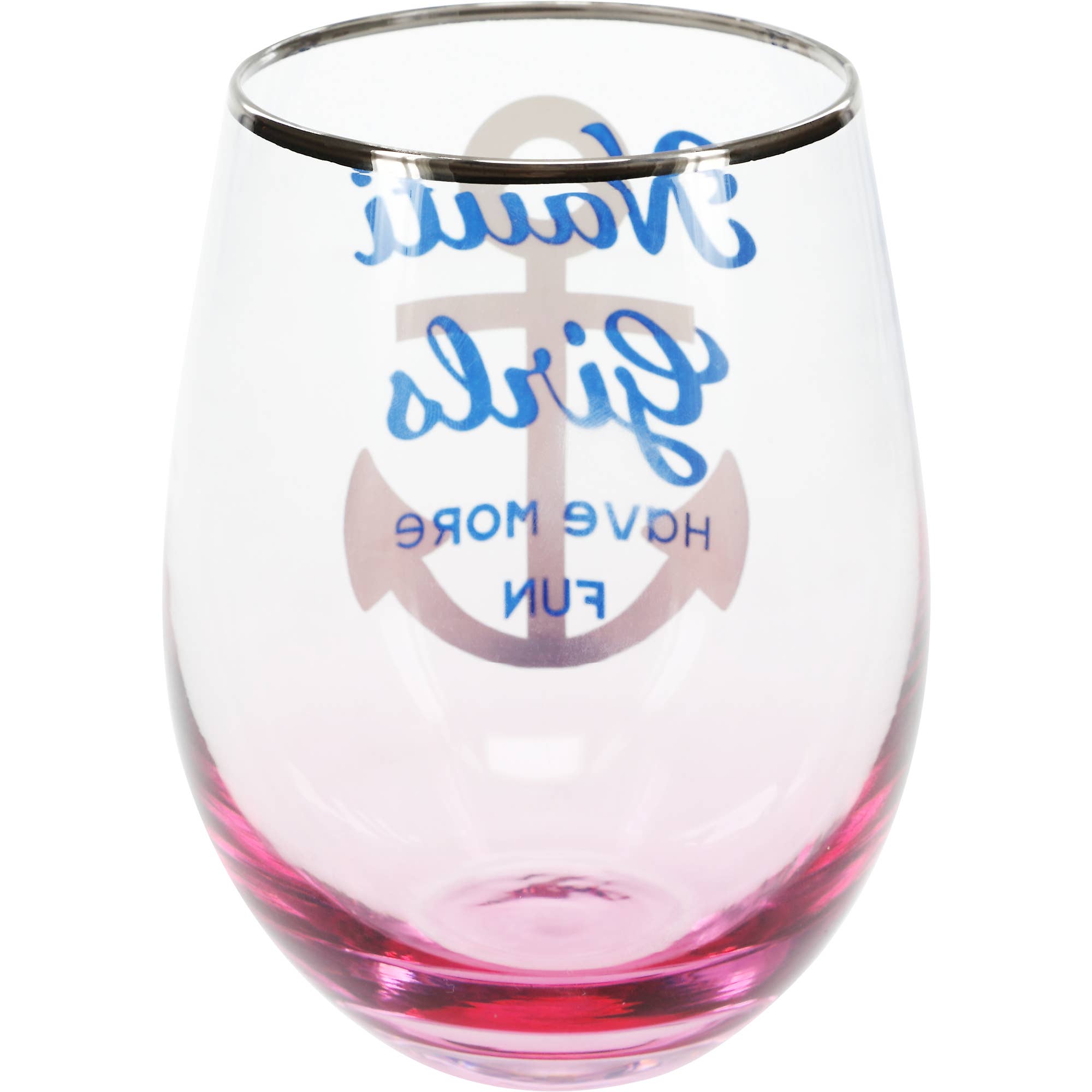 Pavilion - Wholesale Wine Glass - Have More Fun - 18 oz Stemless Wine Glass6