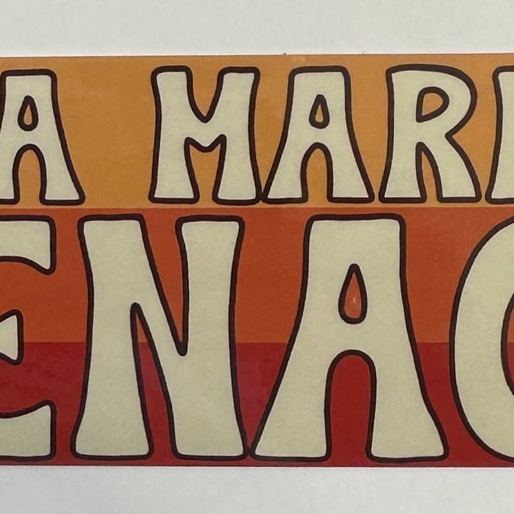 Adesivo «La minaccia del mercatino delle pulci» per la vendita all'ingrosso da parte di COLETTE BERNARD