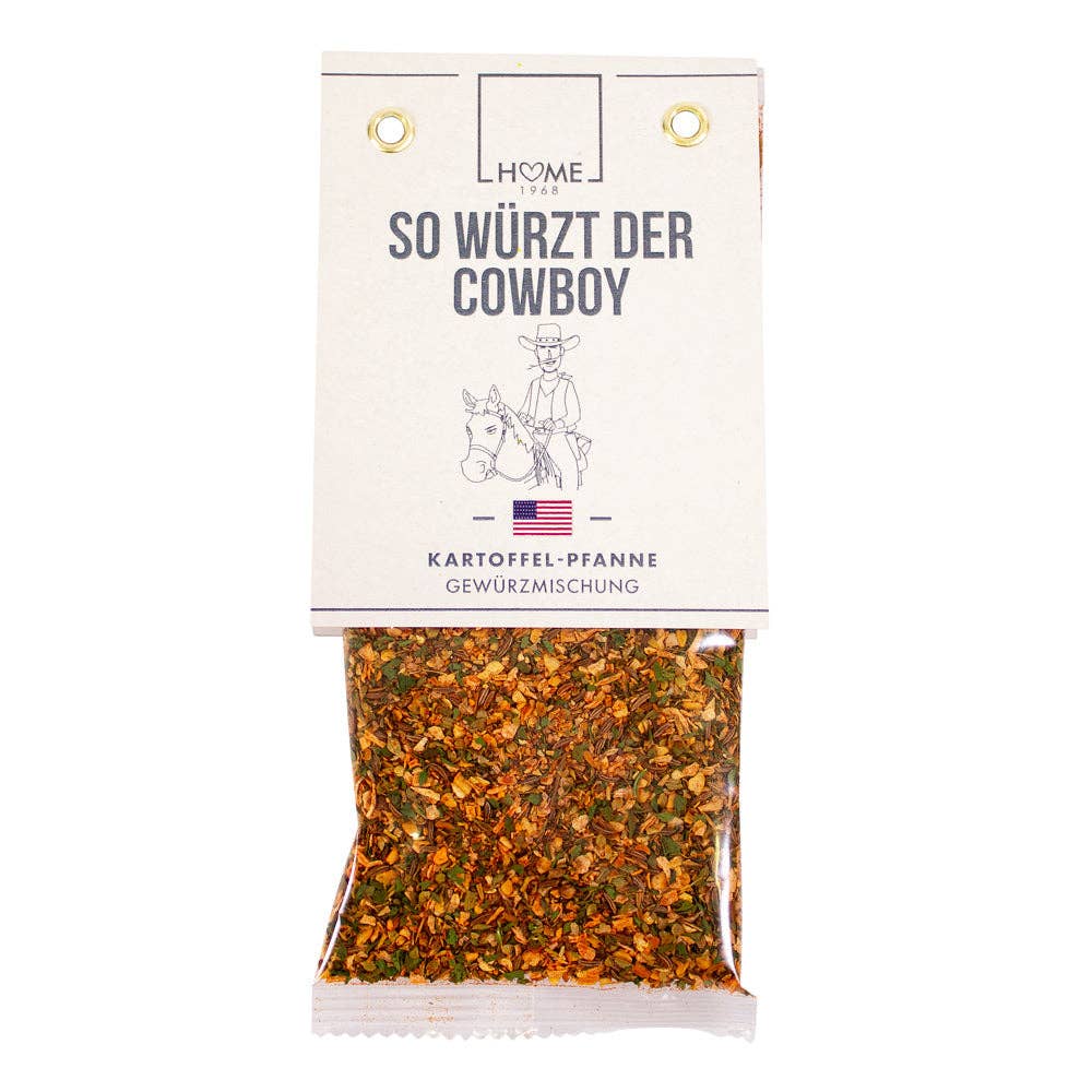 HOME1968 GmbH - Wholesale Dried Spice Mix - This is how the cowboy season potato pan0