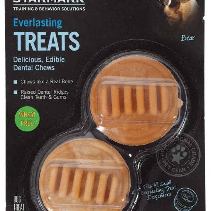 Starmark Everlasting 2-Count Treat Ball Refill Treats - Liver, Chicken, BBQ, or Bacon for wholesale by Playful Tail