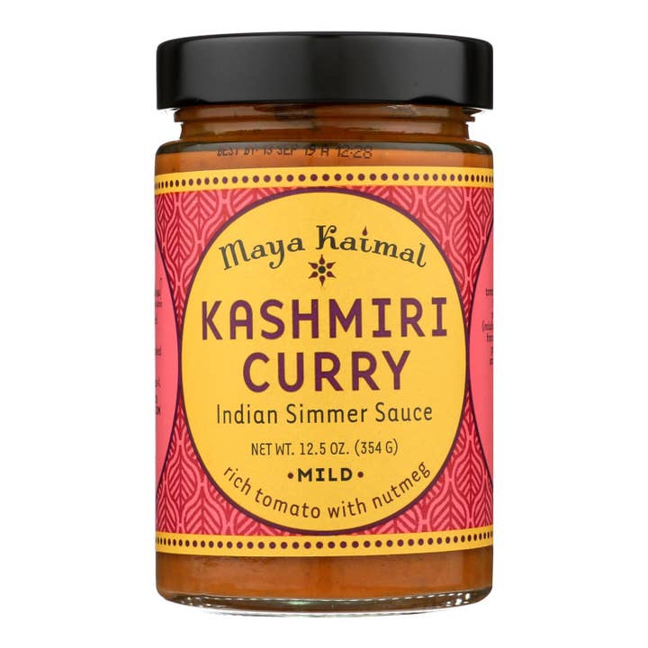 Ware Spark - Wholesale Sauce - Maya Kaimal Indian Simmer Sauce Kashmiri Curry - Case Of 6 - 12.5 Oz.