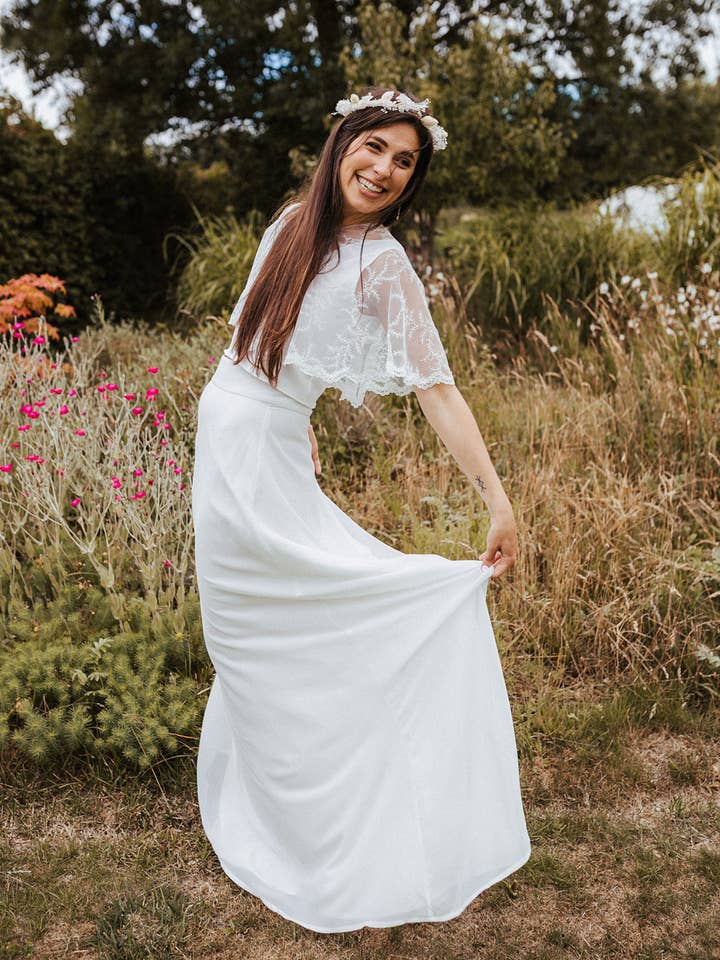 Alix long skirt for wholesale by Manice