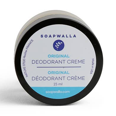 Travel Original Deodorant Cream, 15ml for wholesale by Soapwalla