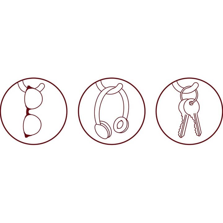 Monkey Business Design USA LLC - Wholesale Decorative Figurine - Cat Tail Hook For Computer Accessories | Ginger9