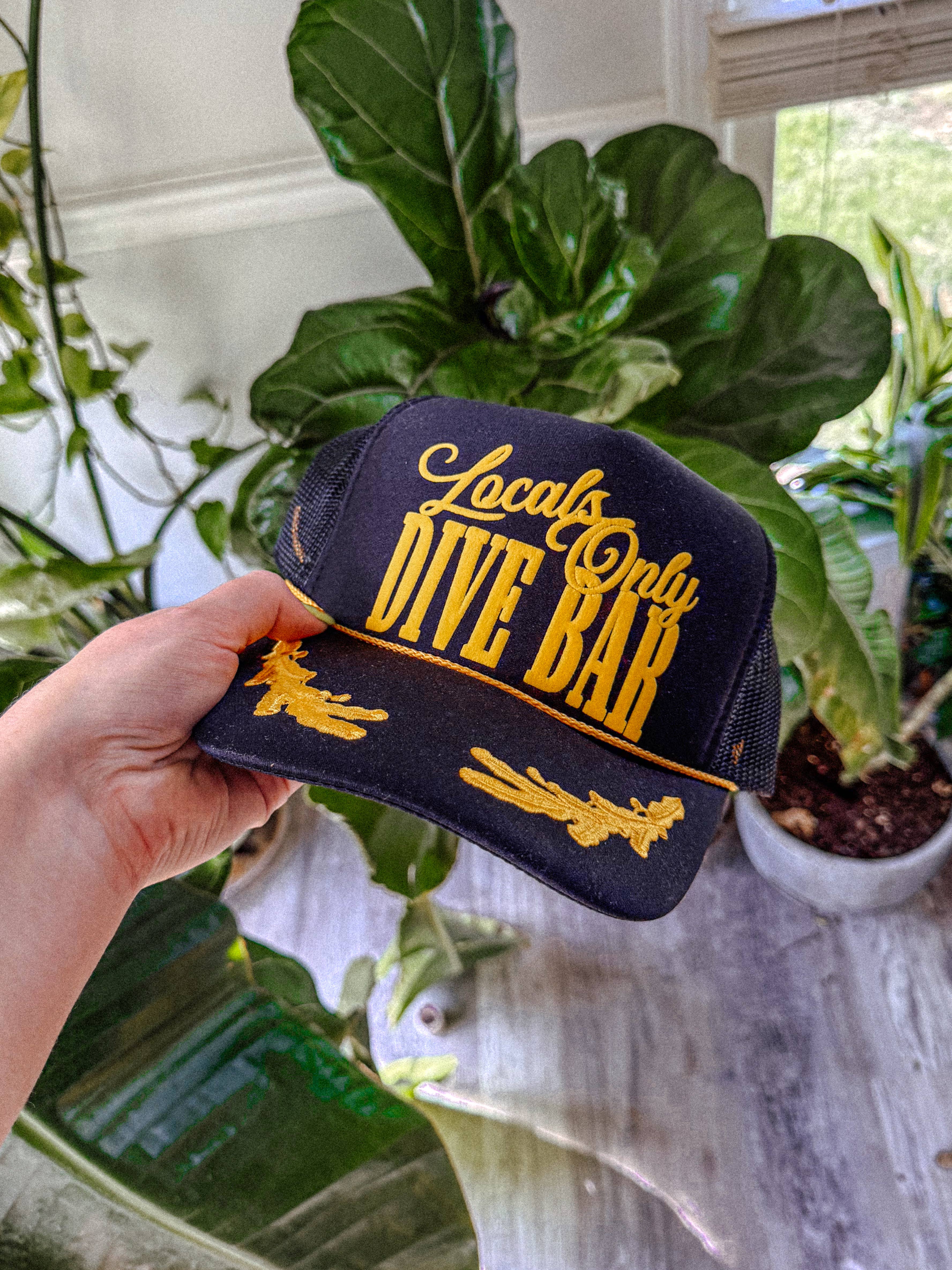 The Clandestine Underground - Wholesale Trucker Hat - Unisex - Locals Only Dive Bar, Western Trucker Hat3