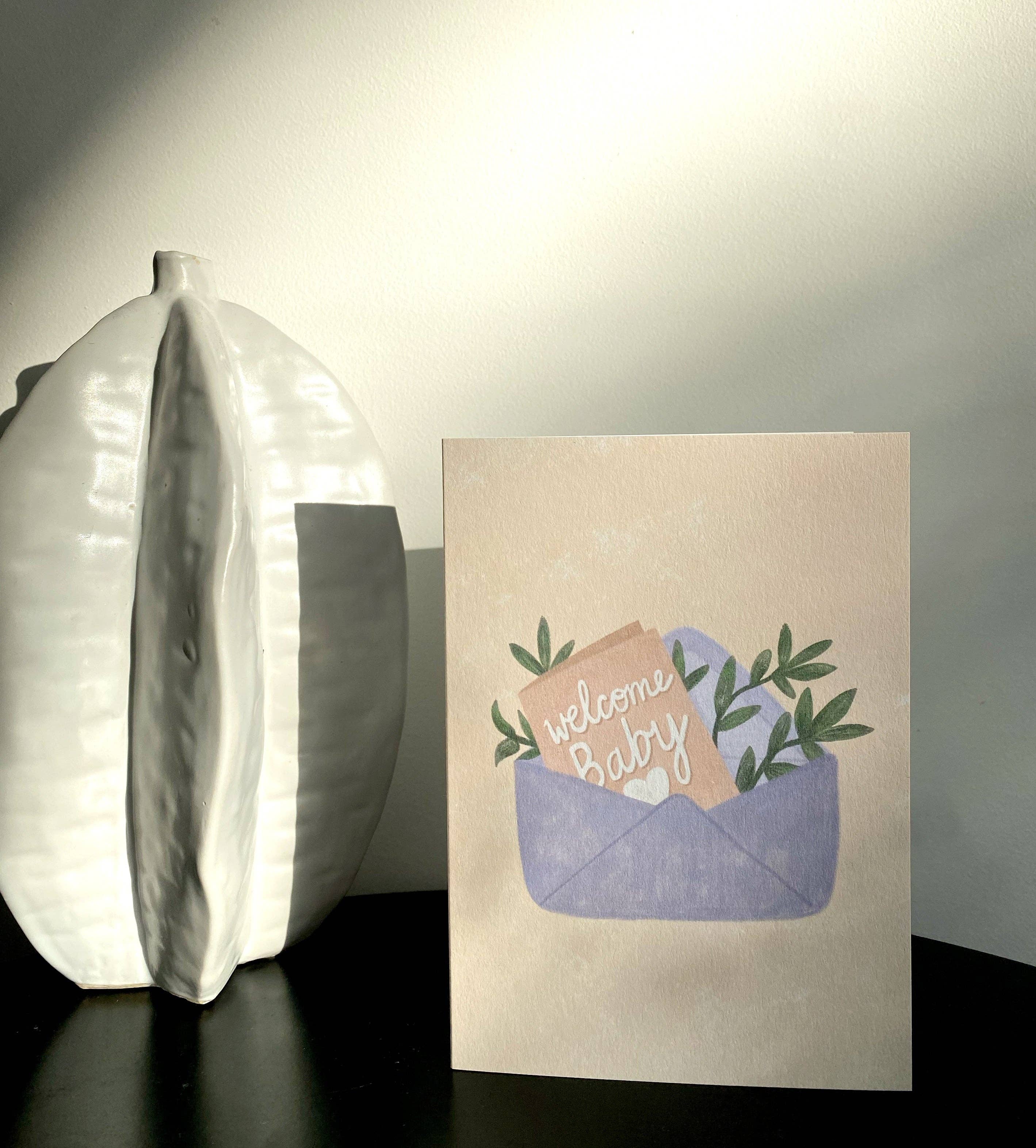 Lauren Sissons Studio – Engroshandel Babykort – Velkomstbabykort - Nyt babykort | Kønsneutralt babykort2