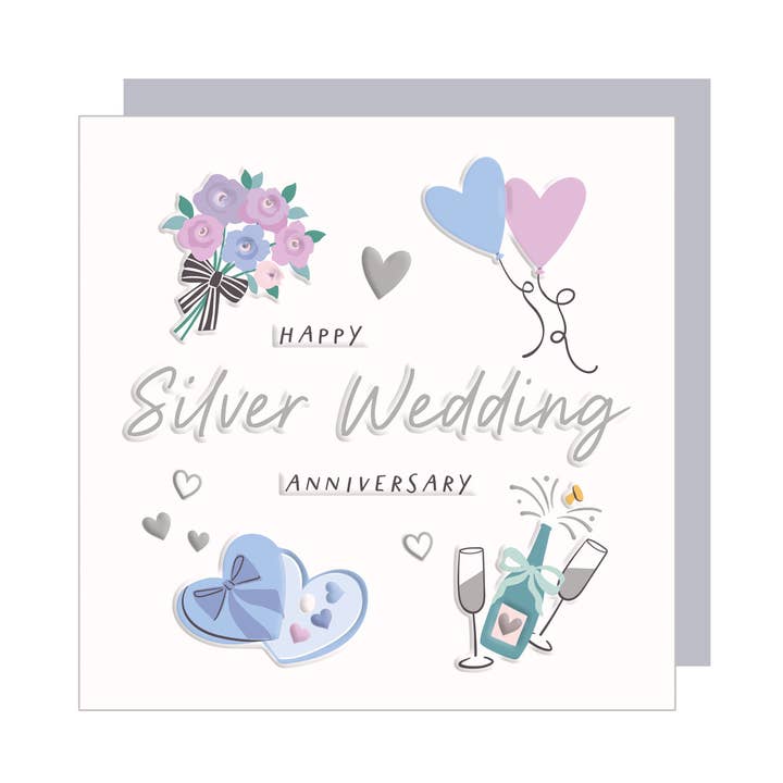 Feliz 25.º aniversário de casamento por atacado de Rosanna Rossi