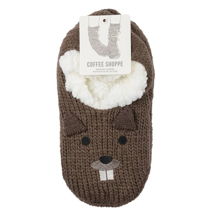 LATTELOVE - Wholesale Slippers - Women's - Plush Critter Ankle Slipper3