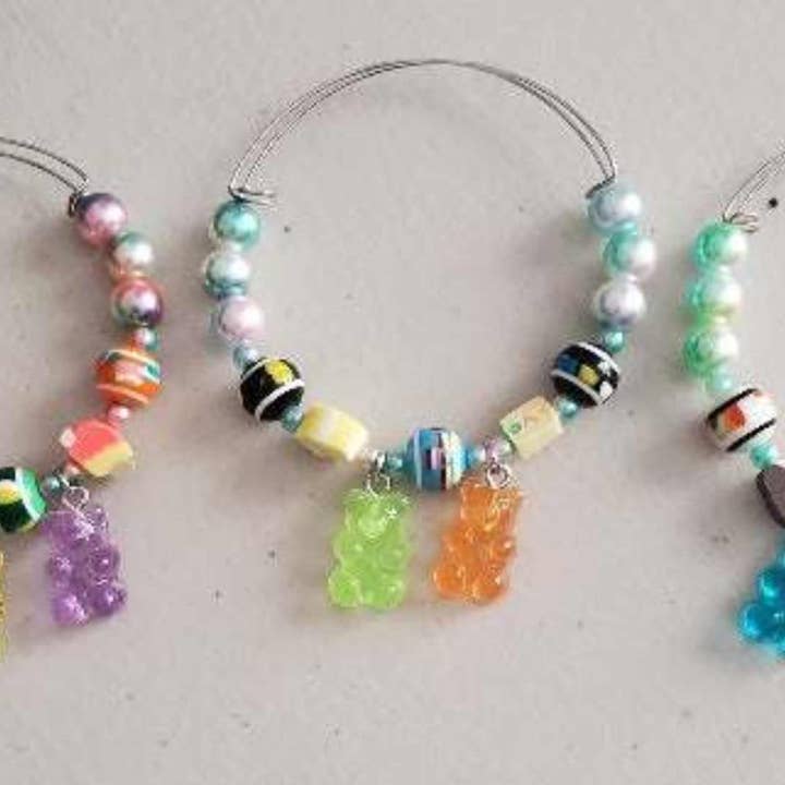 Charm Bracelet: Candy Shop - Bangle Bracelet for wholesale by Thorneapple Designs