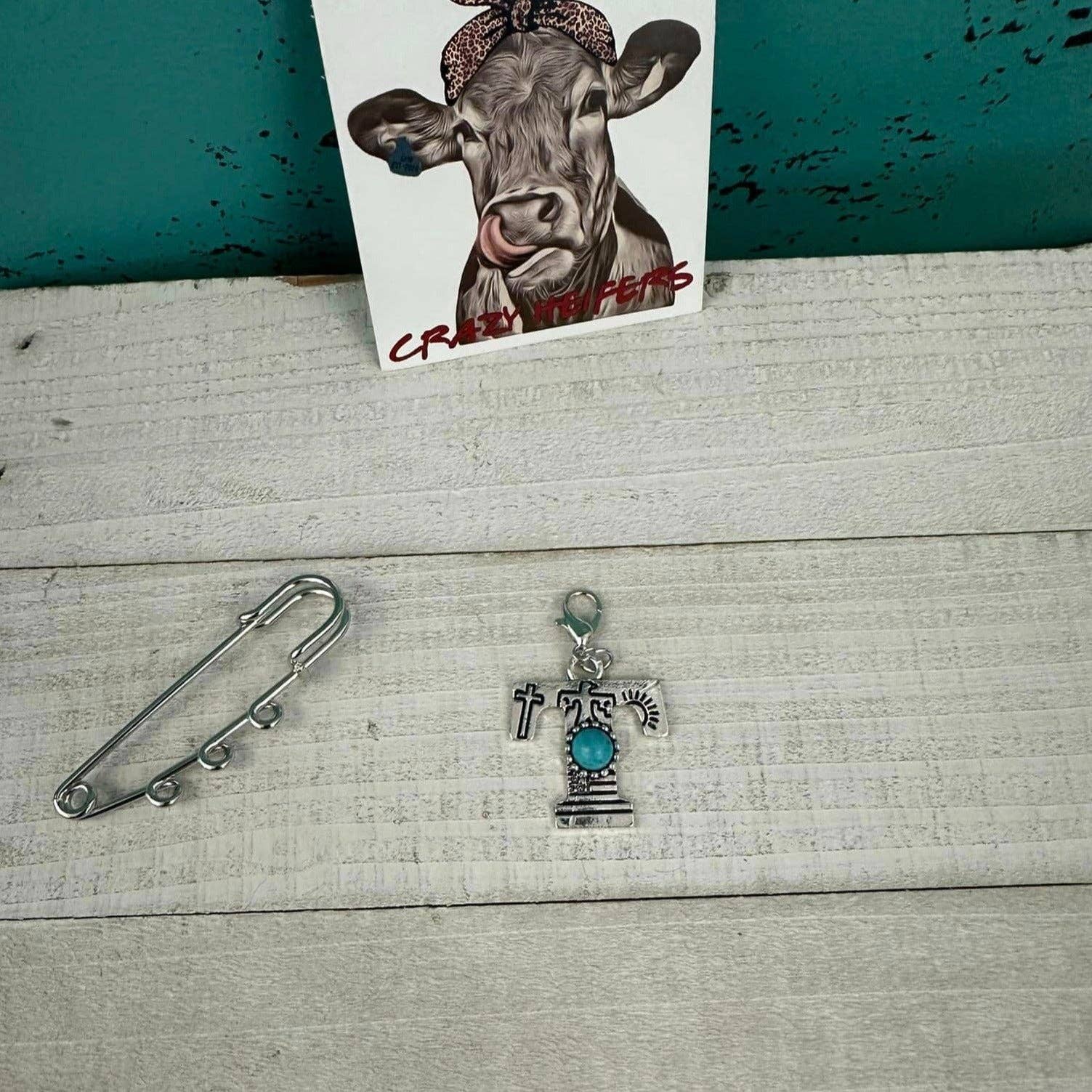 Crazy Heifers Wholesale - Wholesale Individual Charm/Pendant - Initial Clip-on Charms25