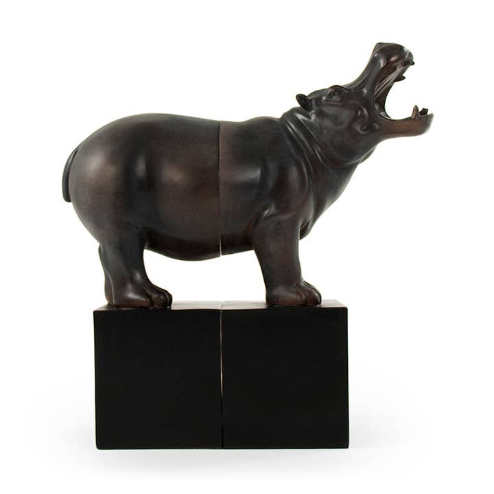 Fermalibri Hippopotamus per la vendita all'ingrosso da parte di Zentique Inc.