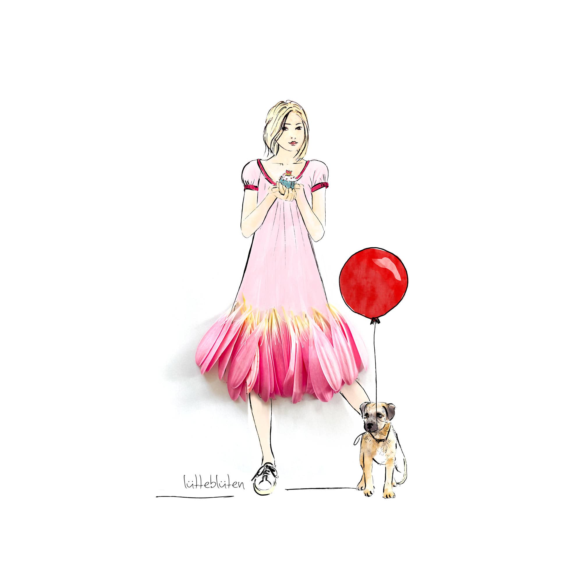 Lütteblüten - Wholesale Birthday Card - Happy Birthday - Birthday Card with envelope1