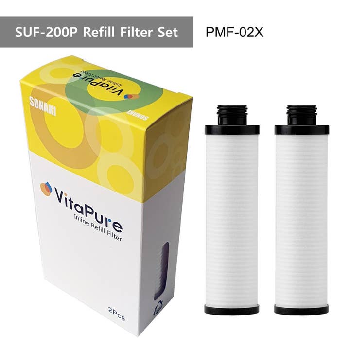 VitaPure America - Wholesale Water Filter - SUF-200P with PureMax - VitaPure Iline Shower & Water Filter