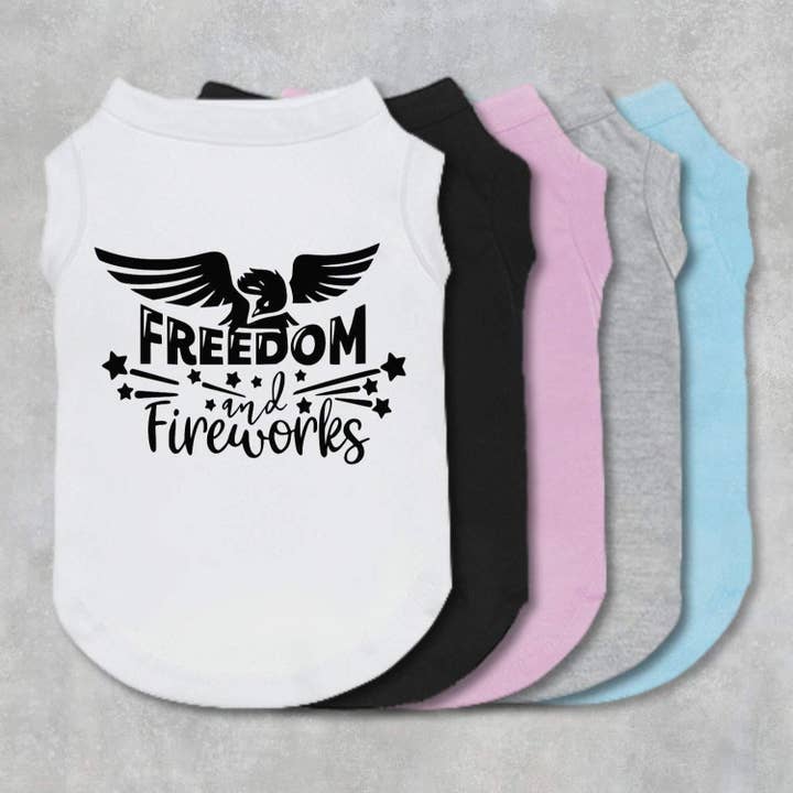 Camisa de cachorro Freedom & por atacado de The Honest Dog Company
