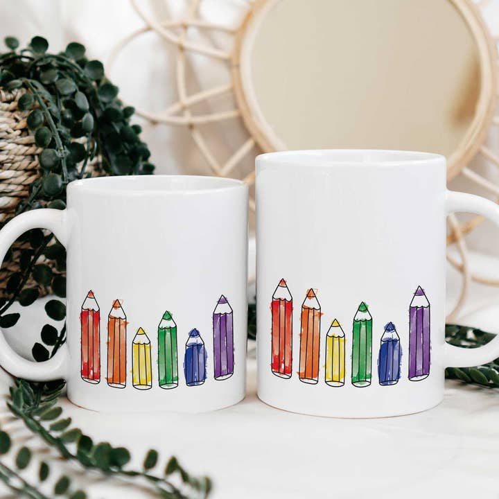 Crayons mok voor wholesale door Shop Intaglio