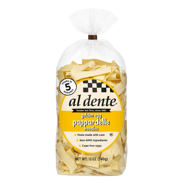 Al Dente Pasta - Wholesale Pasta - Golden Egg Pappardelle