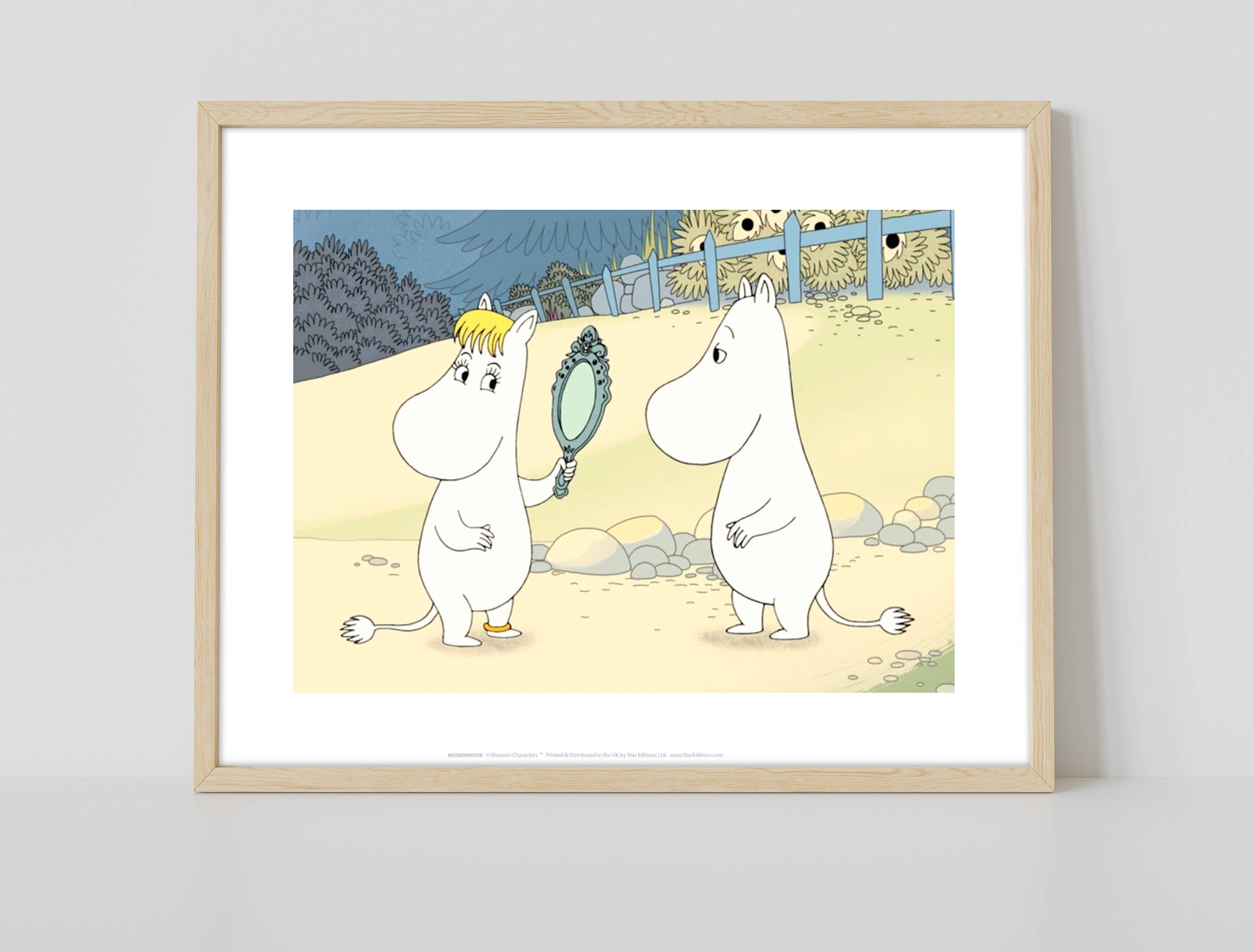 Star Editions - Wholesale Art Print - Look In The Mirror Moomin - 11X14” Premium Art Print1
