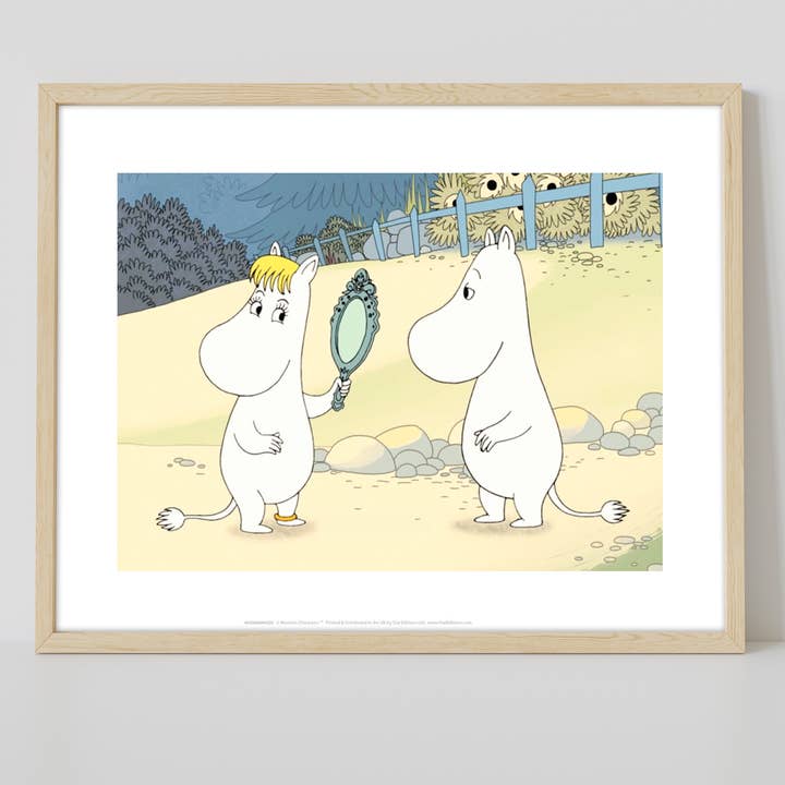 Star Editions - Wholesale Art Print - Look In The Mirror Moomin - 11X14” Premium Art Print1