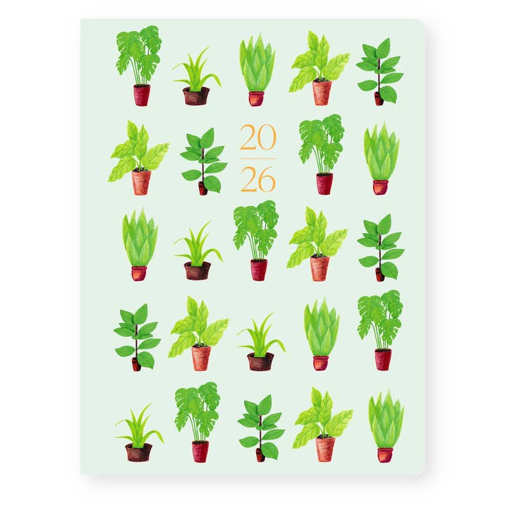 Linda Tong Planners - Wholesale Planner - 2026 Monthly Planner House Plants