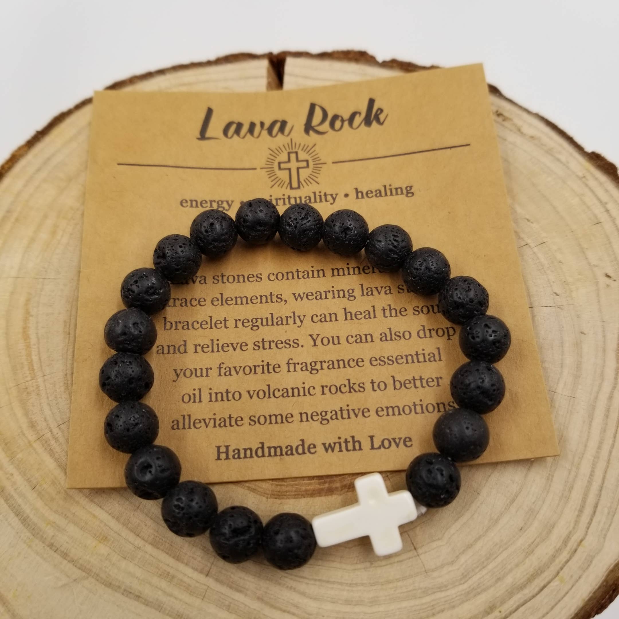 CHAKRA JEWELRY – wholesale Beaded bracelet – Natural Stone Turquoise Cross Chakra Bracelet6