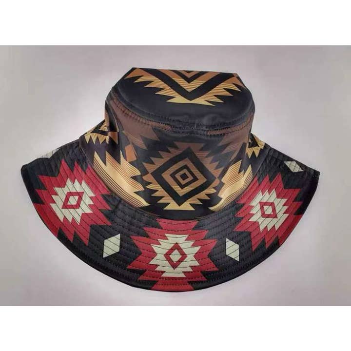 BHT-DBRON - Chapéu de Caçamba Southwest Design por atacado de Nativo