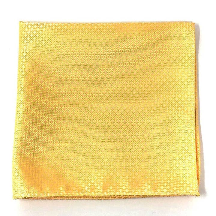 Cardi International - Wholesale Pocket Square - Men's - Harvest Maize Regal Pocket Square