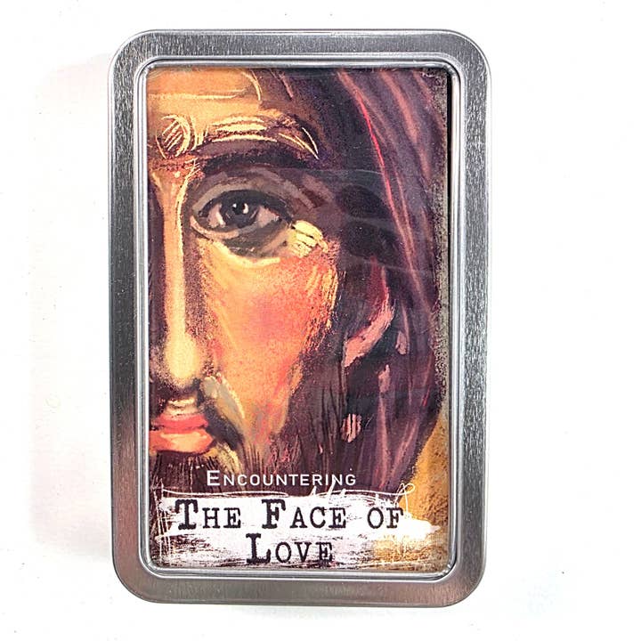 Open Journey - Wholesale Religious Card - The Face of Love - set of 45 Bible Journaling Cards with prompts and Bible verses2