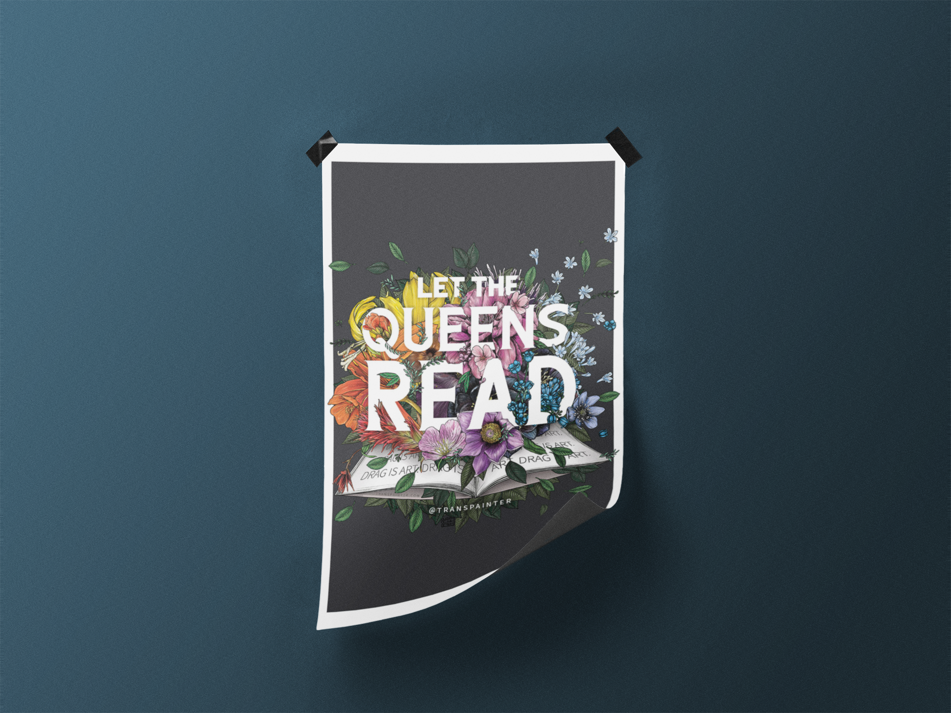 Transpainter - Wholesale Art Print - Let the Queens Read Poster | Drag Queen Art Print5