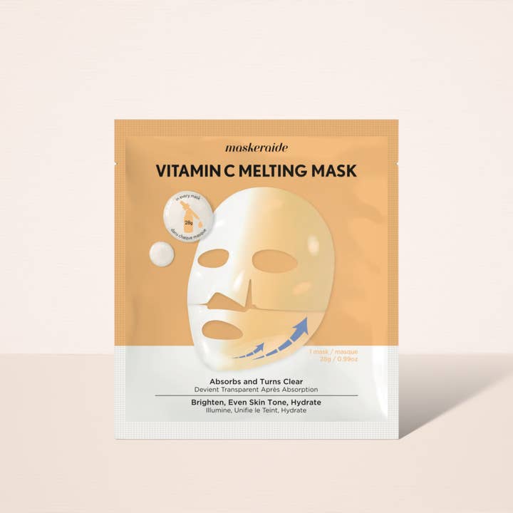 Maskeraide - Wholesale Skincare Face Mask - Vitamin C Melting Mask | Hydrogel Mask
