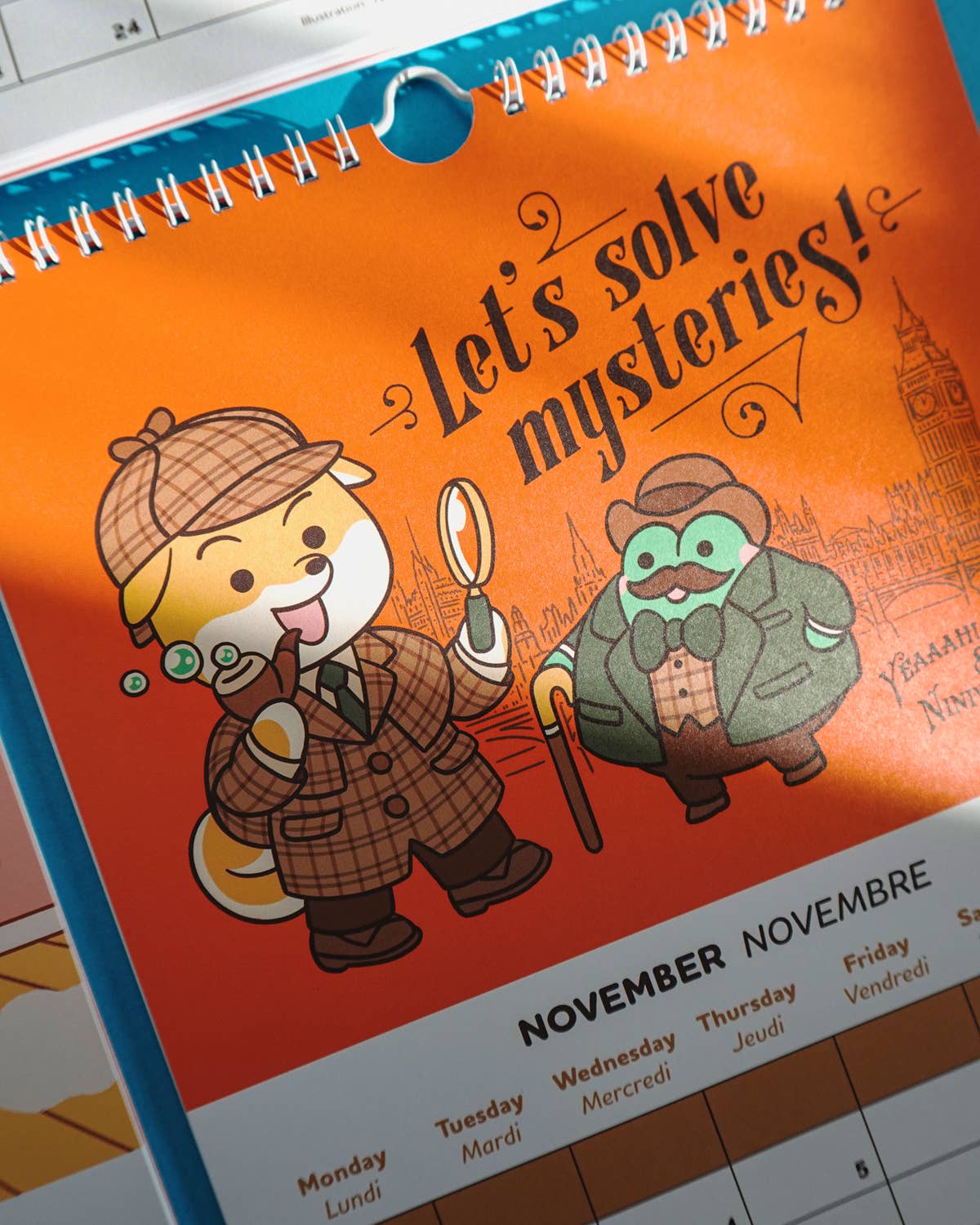 Yeaaah! Studio - Wholesale Calendar - 2026 calendar illustrated by Yeaaah! Studio & Niniwanted21