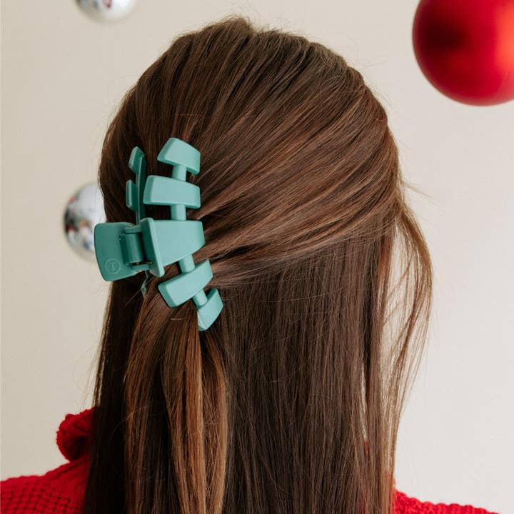 TELETIES - Wholesale Hair Clip - Women's - Classic Hair Clip | Medium | Fir Real2
