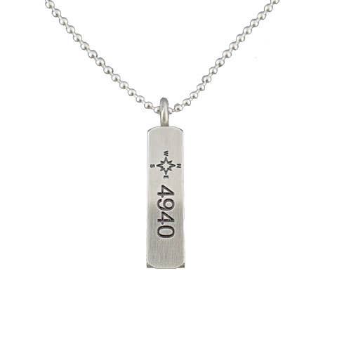 Collar Brújula en Plata para venta al por mayor de Compass Bracelets