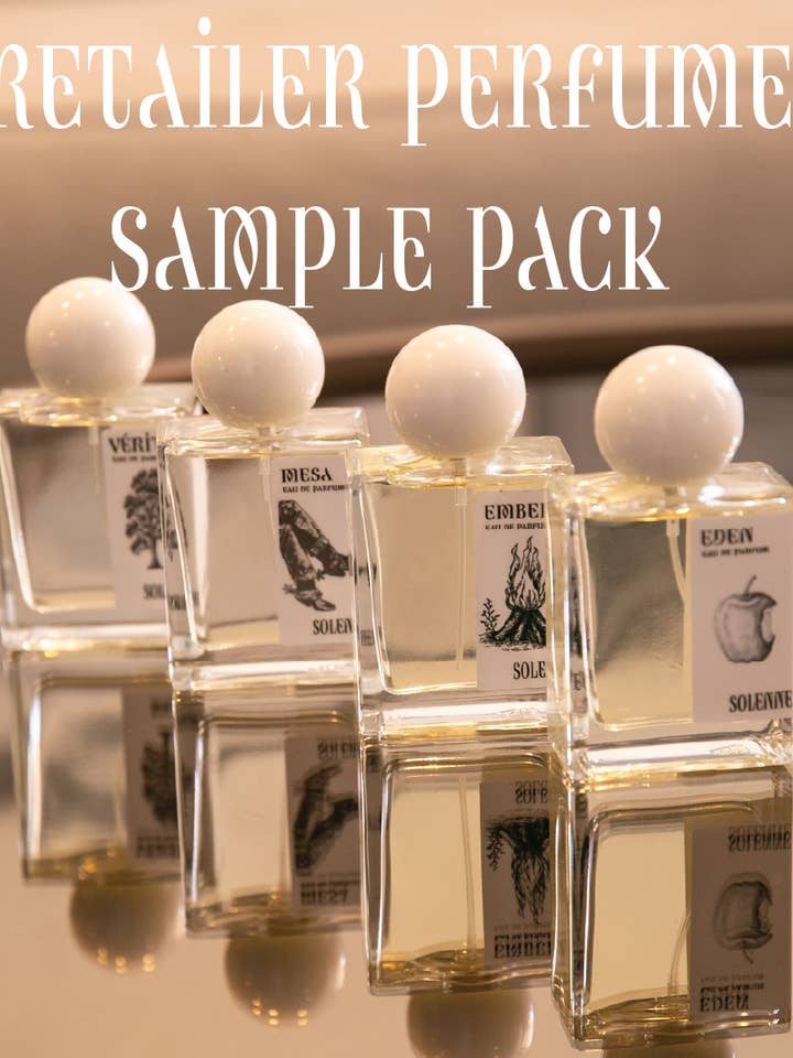 Retailer Perfume Sample Pack - Try Before You Buy! for wholesale by Solenne Fragrance