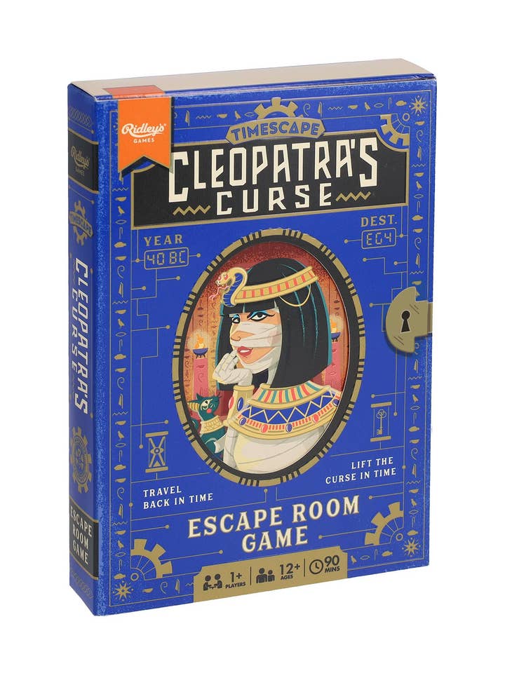 Timescape: Cleopatra’s Curse: An Escape Room Game for wholesale by Chronicle Books