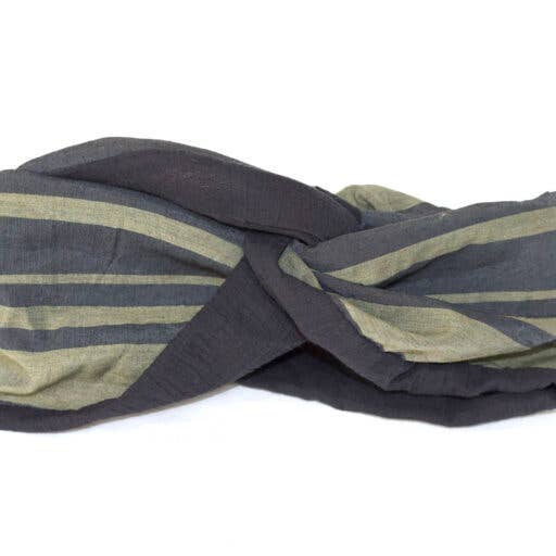 Andrea Viêntëc – Großhandel Turban – Damen – Marokkanischer grüner offener Turban