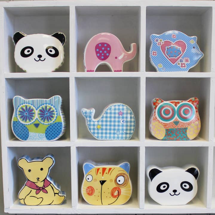 Safari Animal Money Boxes x9 for wholesale by My Gifts Trade