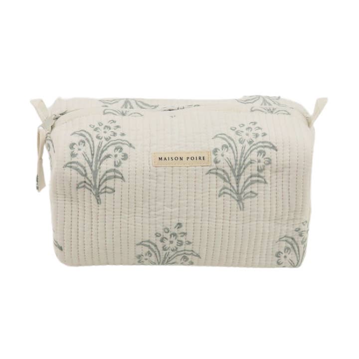 Eloise Toiletry Bag, Blue Mist for wholesale by MAISON POIRE