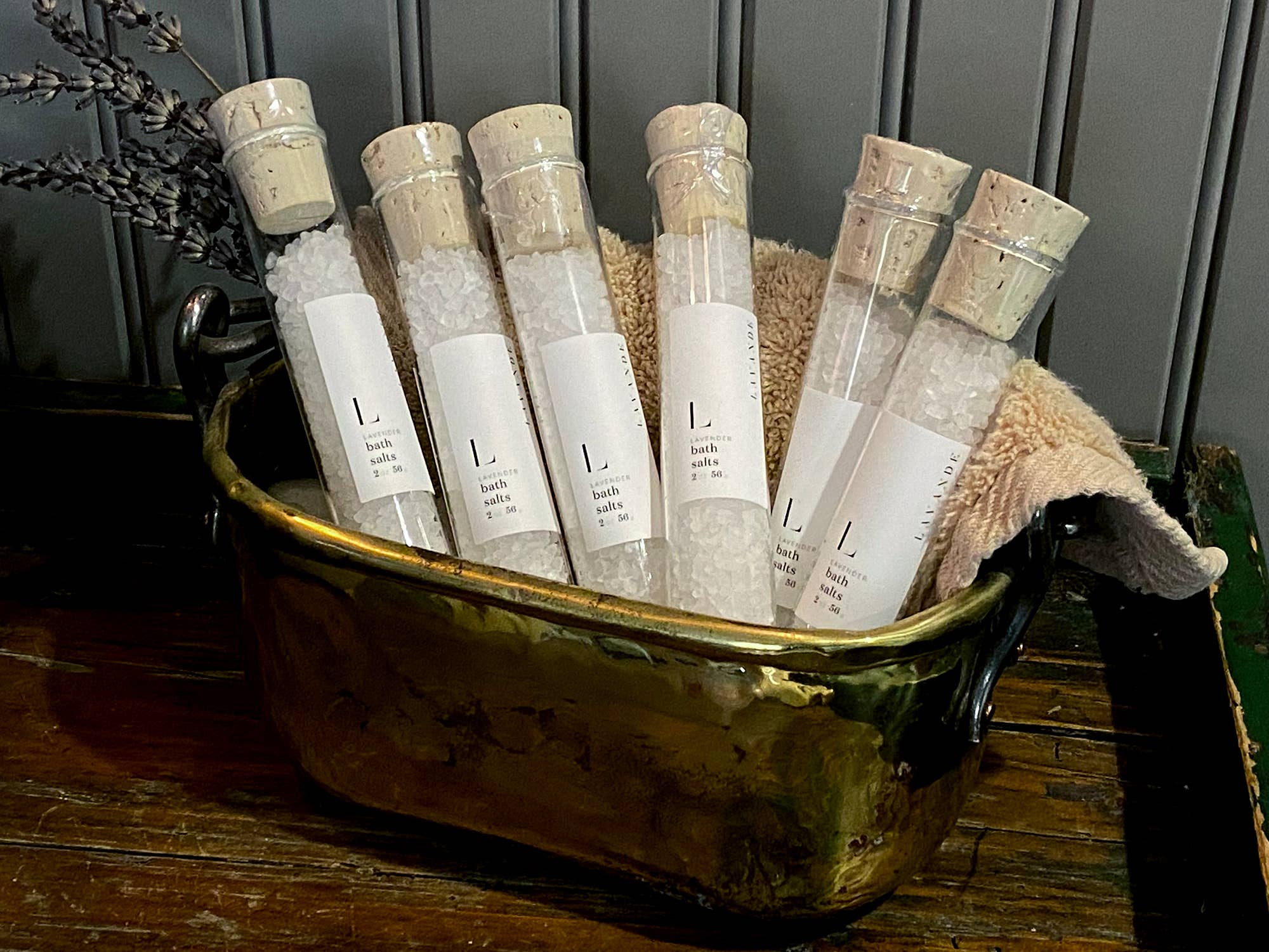 Lavande - Wholesale Bath Salts - Mini Lavender Bath Salts1