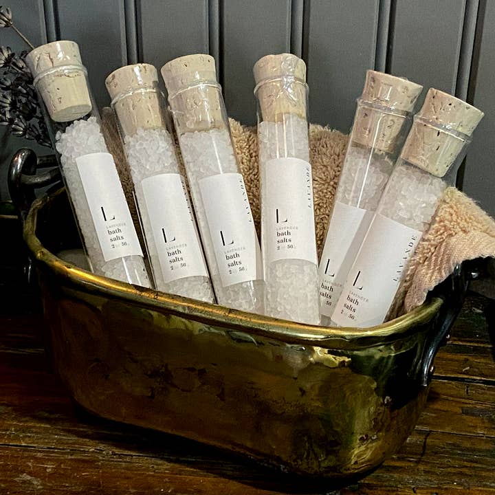 Lavande - Wholesale Bath Salts - Mini Lavender Bath Salts1